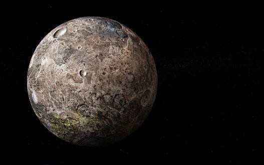 Ceres é de fato mais pesada, mas seu diâmetro é menos da metade do de Plutão.
