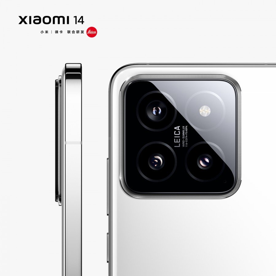 As câmeras de toda a linha Xiaomi 14 foram projetadas com apoio da Leica.