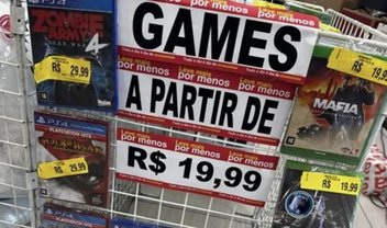 Americanas lança promoção com jogos de Xbox One e PS4 por R$ 20; veja os títulos