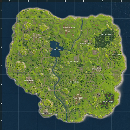 Depois de um bom tempo, veremos o mapa original de Fortnite novamente