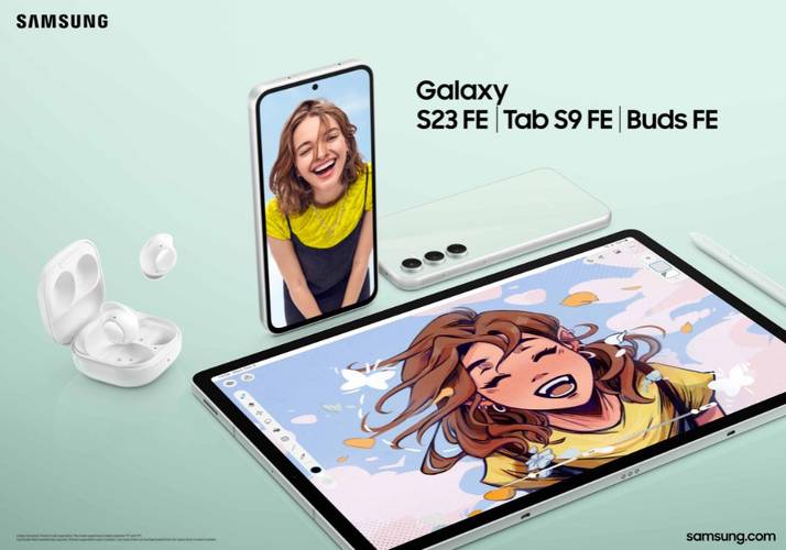 Galaxy Tab S9 FE e Buds FE