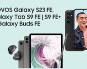 Lançamentos Samsung: Tablet Tab S9 e Smartphone Galaxy S23 FE com 20% off e Buds FE grátis