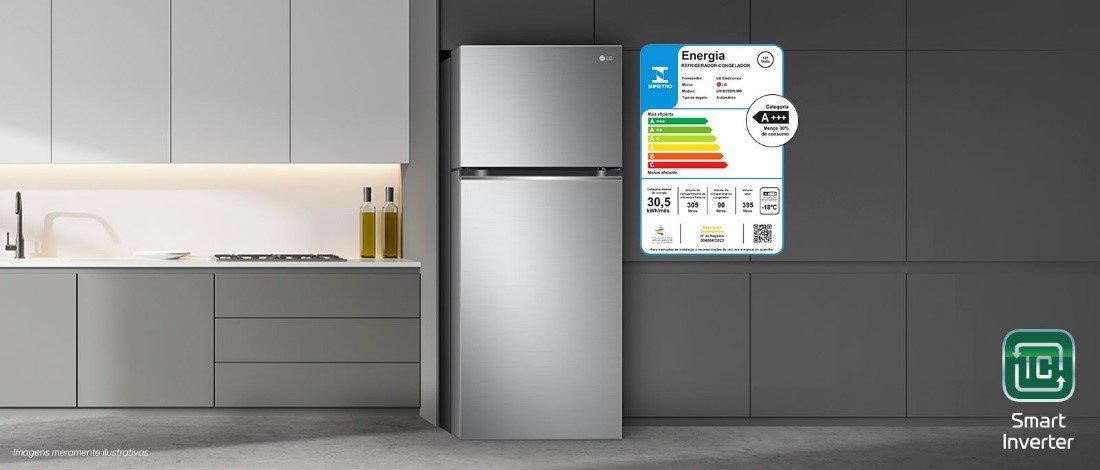Novos refrigeradores da LG