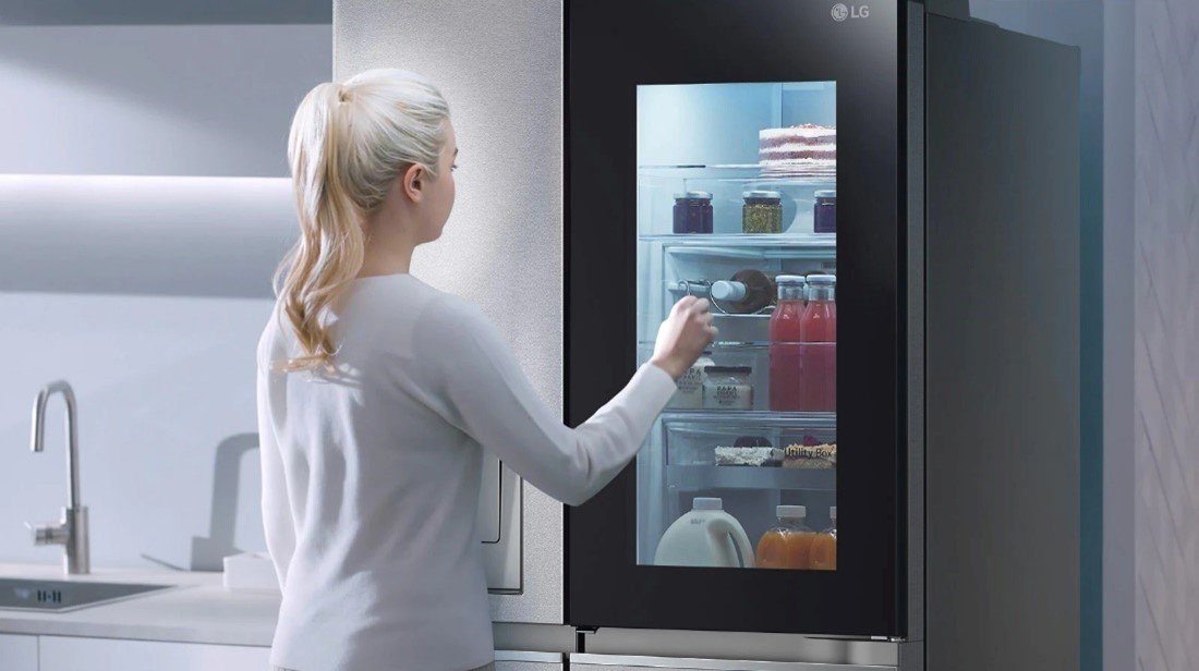 Novos refrigeradores da LG