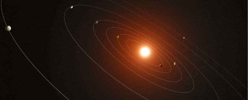 Conceito artístico de Kepler-385.