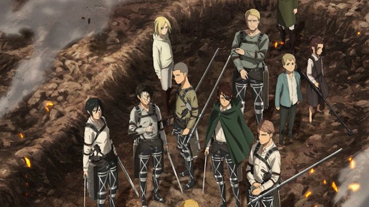 ATTACK ON TITAN FINAL DUBLADO NA CRUNCHYROLL 