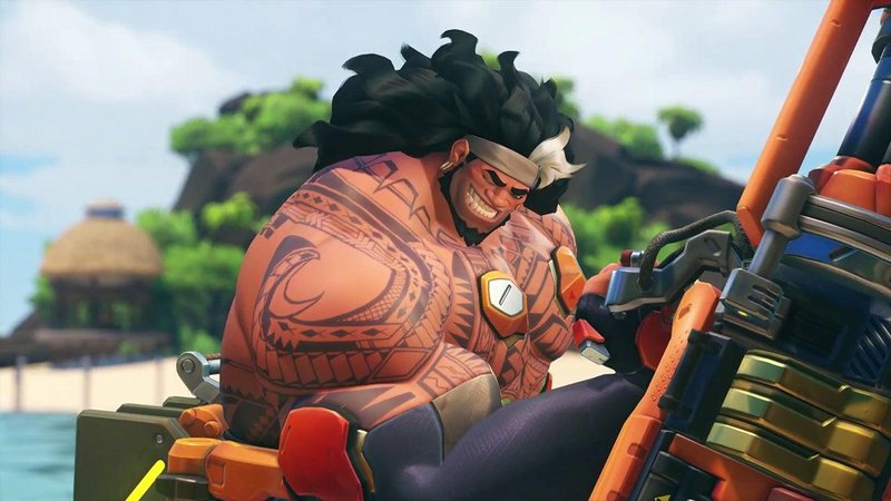 Mauga já está disponível para testes dentro de Overwatch 2.