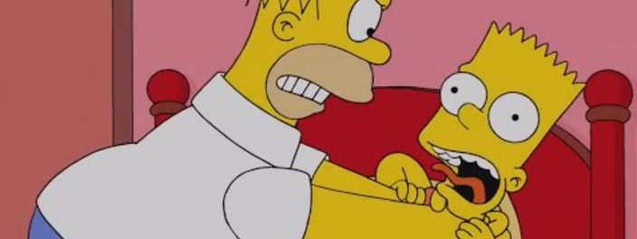 Imagem de: Os Simpsons: desenho explica porque Homer parou de estrangular Bart