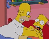 Os Simpsons: desenho explica porque Homer parou de estrangular Bart