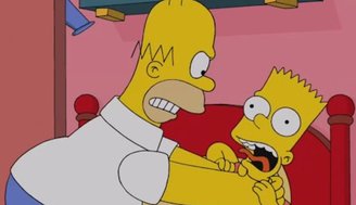 Nova temporada de Simpsons faz homenagem ao jogo do dinossauro do