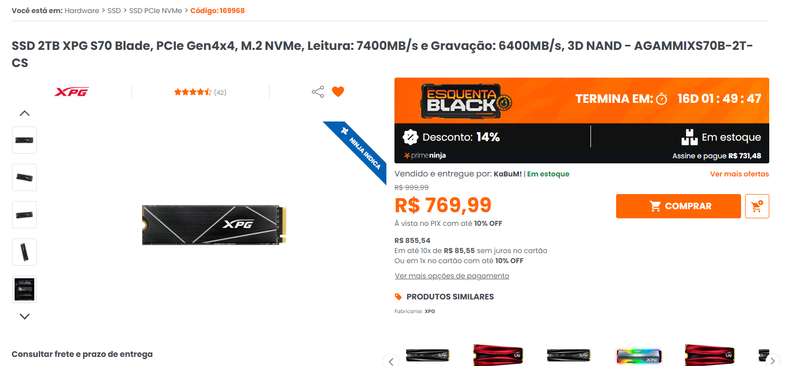 SSD XPG