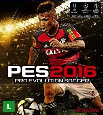 A versão de PES 2016 com Paolo Guerrero era comercializada em lojas oficiais do Flamengo.