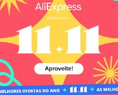 11/11 do AliExpress começou: cupons, desconto progressivo e produtos com até 80% de descontos