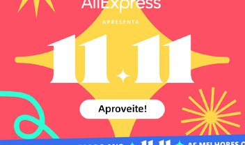 11/11 do AliExpress começou: cupons, desconto progressivo e produtos com até 80% de descontos