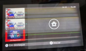 Switch com defeito de fabricação? Console da Nintendo apresenta problemas na tela