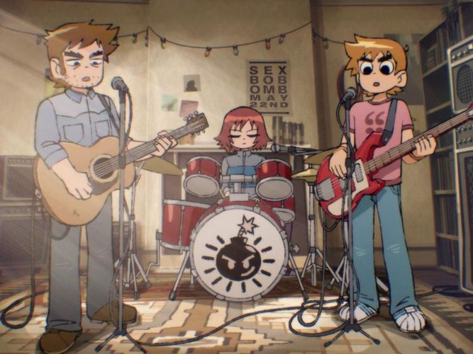 O anime de Scott Pilgrim não é uma sequência ou prequela do filme de 2010.