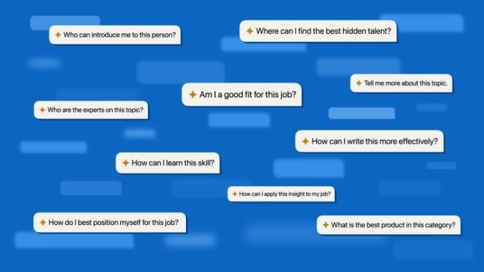 O chatbot promete turbinar a busca por vagas de emprego na rede social corporativa.