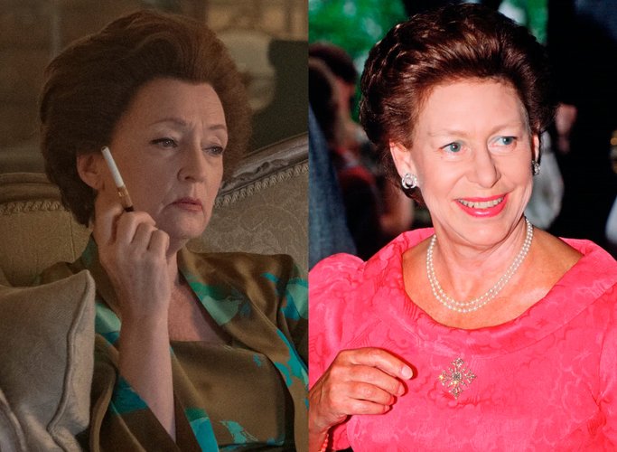 Lesley Manville/Princesa Margaret