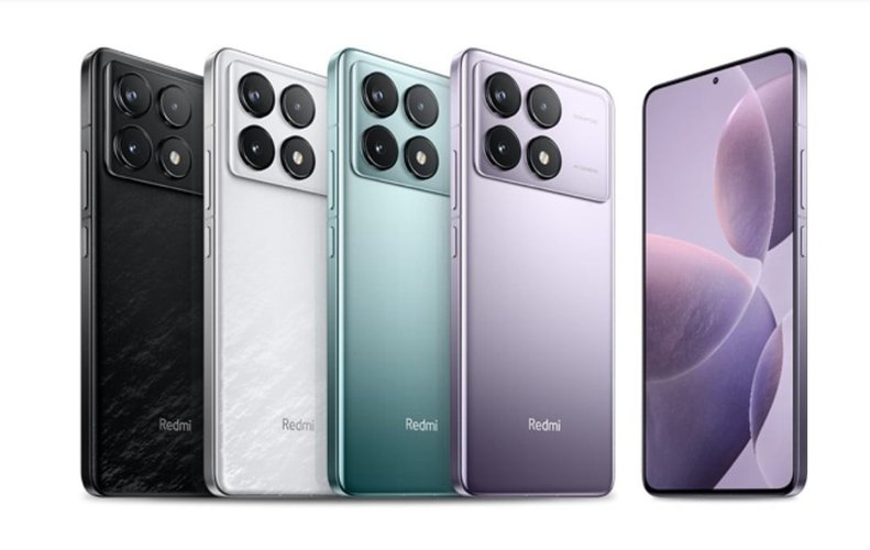 O Redmi K70 Pro é vendido em quatro cores.