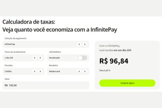 InfinitePay tem a maior nota no Reclame Aqui