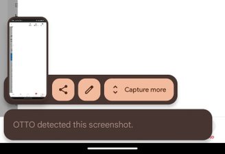 Detector de captura de tela do Android 14 em ação.