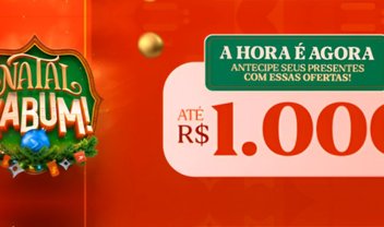 Ofertas no Natal KaBuM!: mais de 1.000 produtos com até 88% de