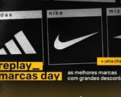 Replay Marcas Day na Centauro: até 75% off em Adidas, Nike, Mizuno, Puma e mais