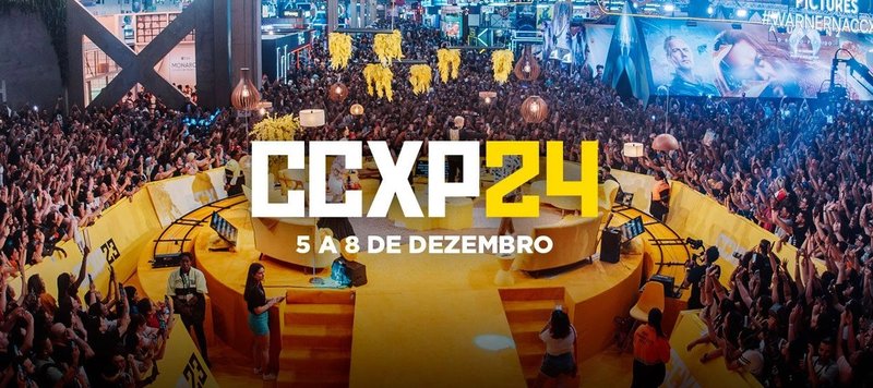 O banner de confirmação das datas do evento em 2024.