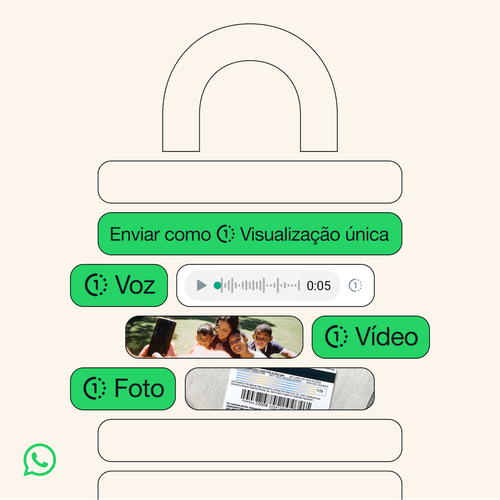 WhatsApp áudio