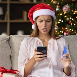 Imagem de 5 dos principais golpes online no Natal 