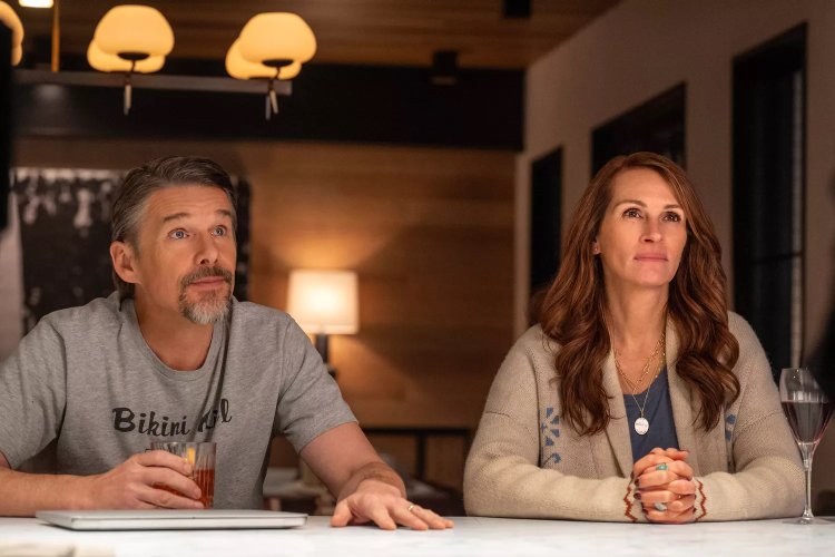 Ethan Hawke e Julia Roberts estrelam novo filme da Netflix. (Netflix/Reprodução)