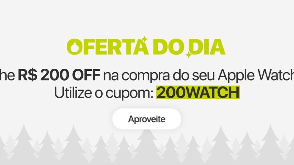 Oportunidade: Smartwatch Apple Watch SE com cupom de R$ 200 de