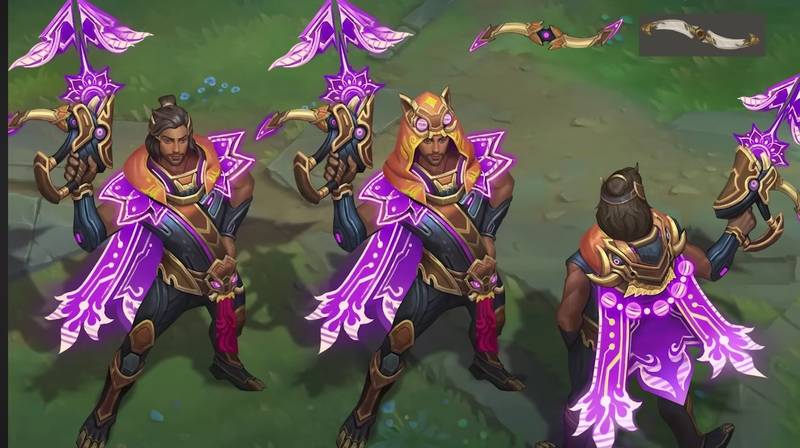 Akshan é um atirador furtivo que chegou ao LoL em julho de 2021.