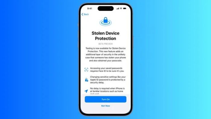 Desenvolvedores já podem ativar a nova função de segurança do iPhone.