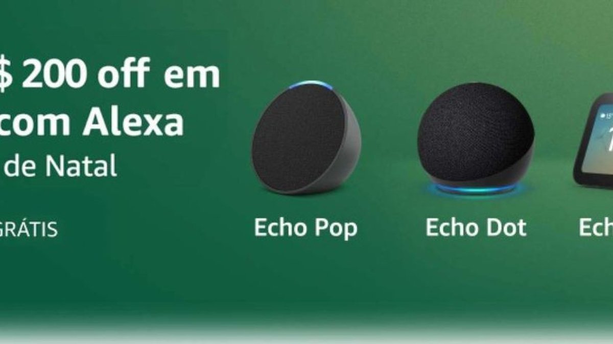 Smart Speaker  Echo Pop 1 Geração Com Alexa - Carrefour