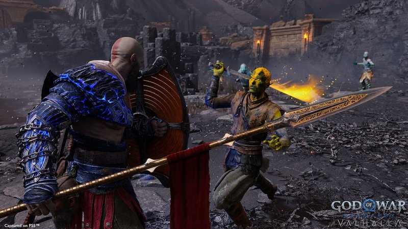 Kratos enfrentará desafios intensos em Valhalla.