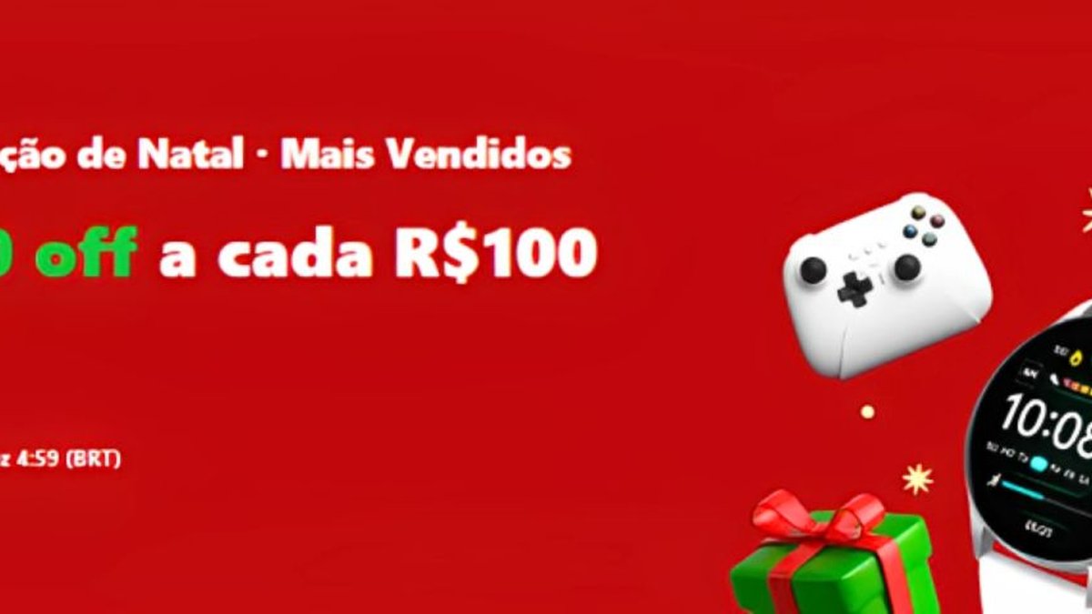 Liquidação de Natal no AliExpress: centenas de produtos, frete