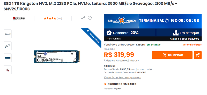 SSD NVMe