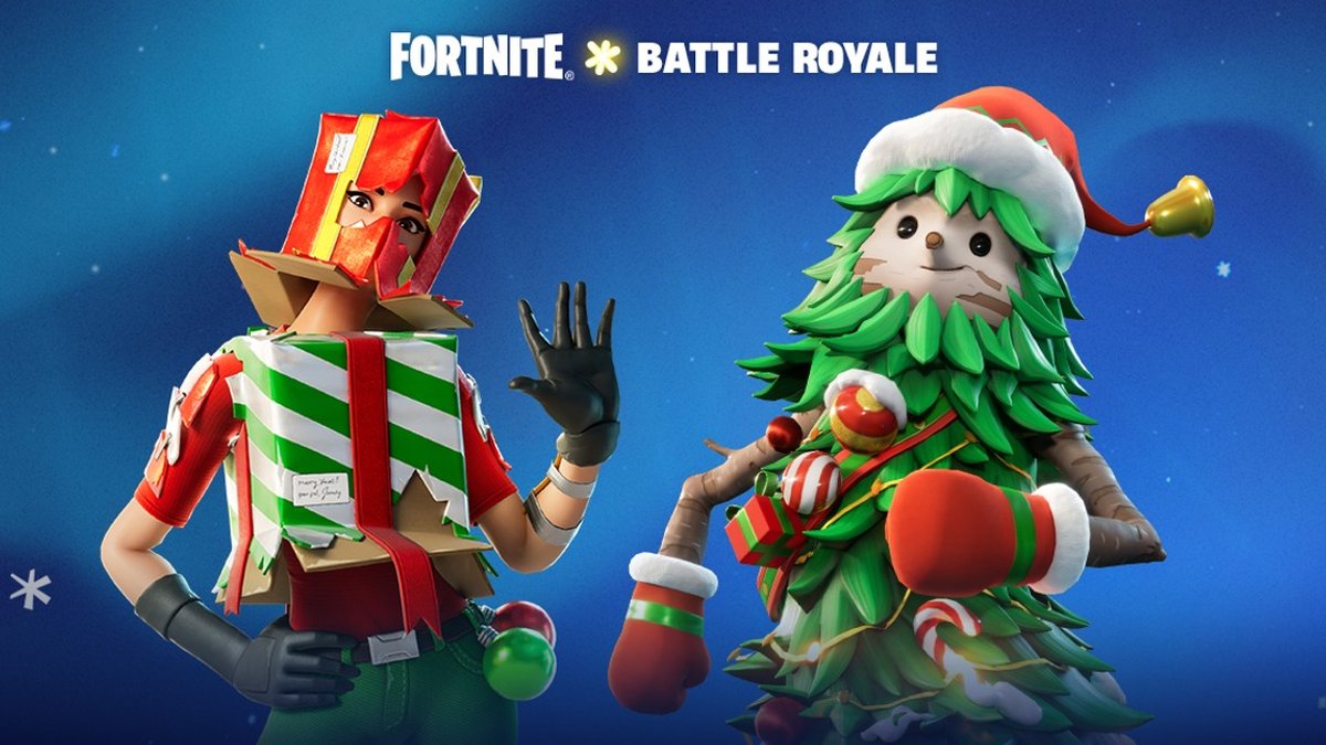 RESGATE 2 SKINS GRÁTIS AGORA! 17 RECOMPENSAS DE NATAL no FORTNITE