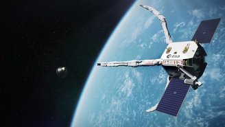 A missão ClearSpace-1 da ESA irá capturar um detrito de 112 kg.