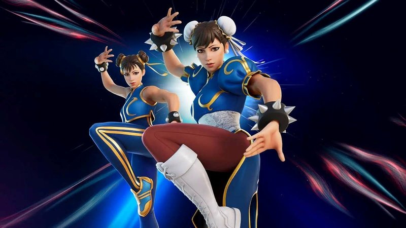 A skin de Chun Li em Fortnite fez bastante sucesso