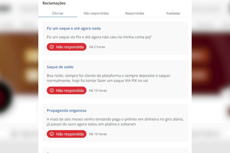 A Blaze possui mais de 28 mil reclamações no Reclame Aqui.