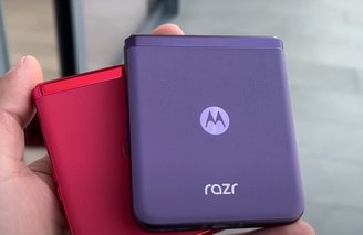 O Moto Razr 40 é a opção de dobrável mais acessível da Motorola.