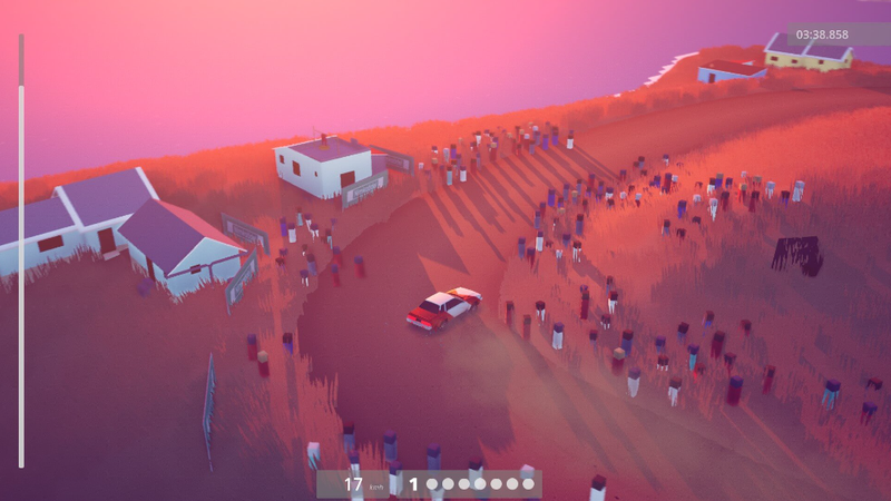 Gameplay de art of rally