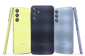 O Galaxy A25 tem câmeras mais avançadas na traseira.