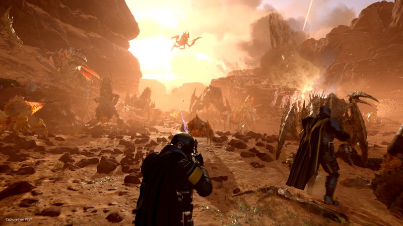 Helldivers 2 tem muito potencial