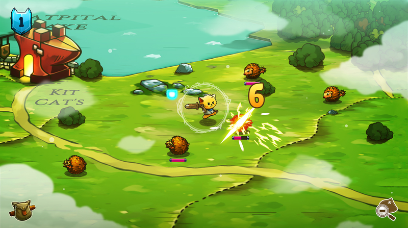 Gameplay de Cat Quest