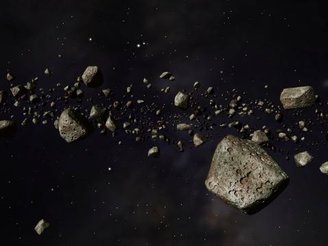 Fragmentos de asteroides maiores logo se tornam indetectáveis.