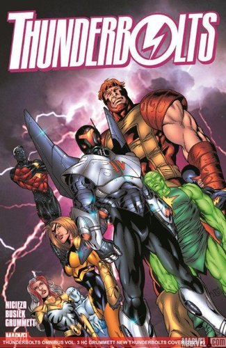 Uma das capas dos quadrinhos de Thunderbolts.