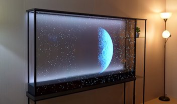 LG apresenta TV com tela que fica transparente na CES 2024! Veja como funciona